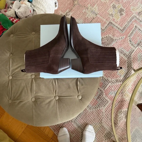 Margaux Agnes Boot in Cocoa Suede size 41 - Picture 6 of 9